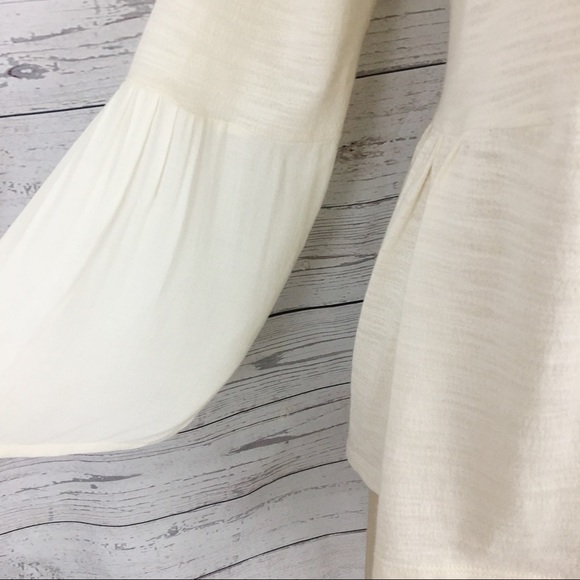 Sanctuary long sleeve peasant blouse top - Picture 6 of 7